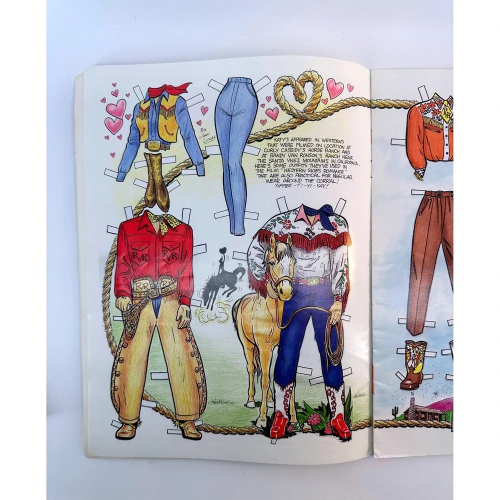 Archie Comics Katy Keene Romance Paper Dolls Bill Woggon 1997 Randy Van Ronson